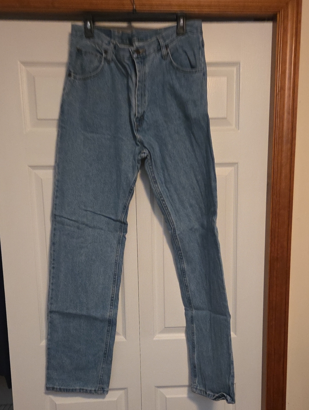 Wrangler Men's Light Blue Straight Jeans